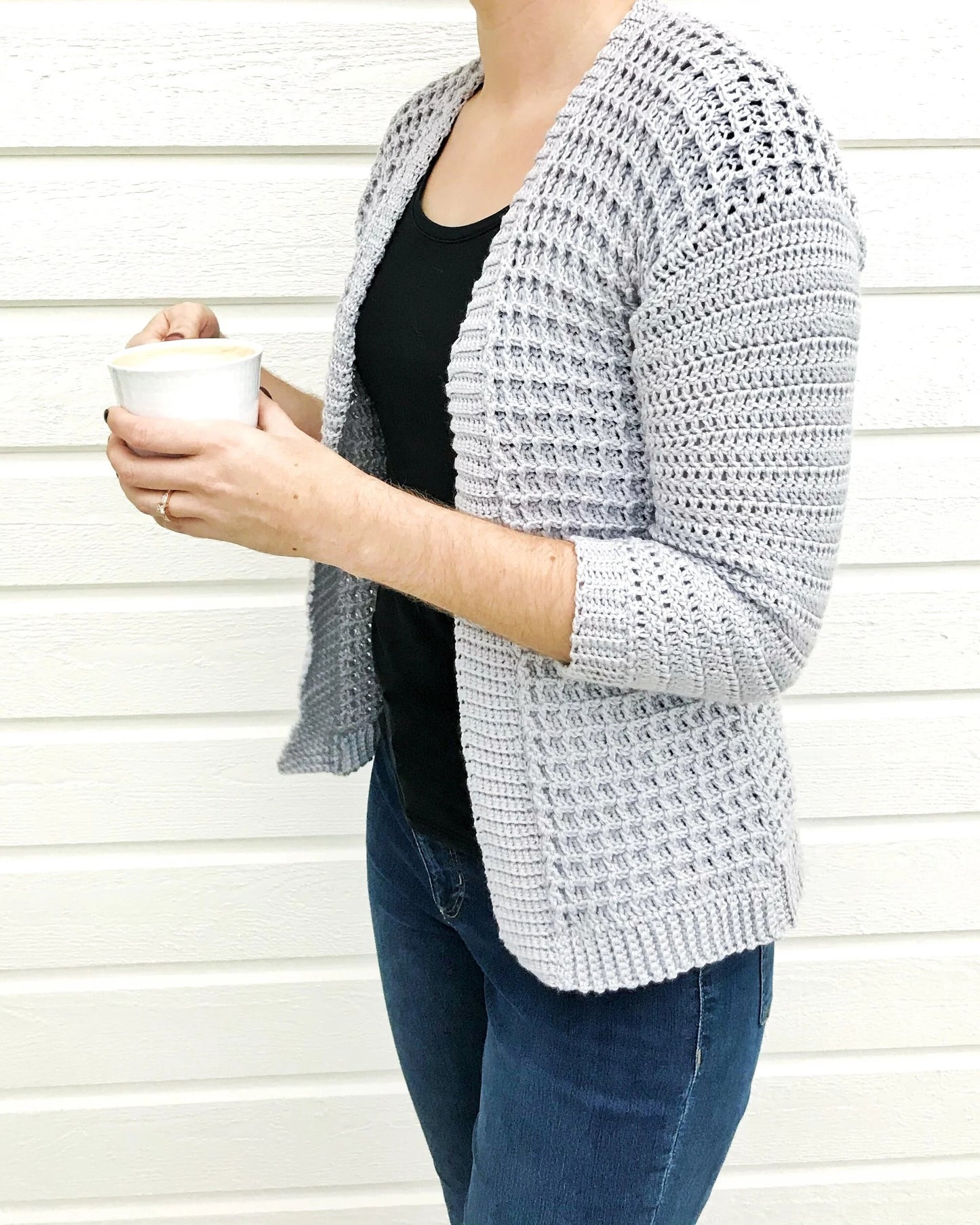Classic Crochet Cardigan PDF Pattern