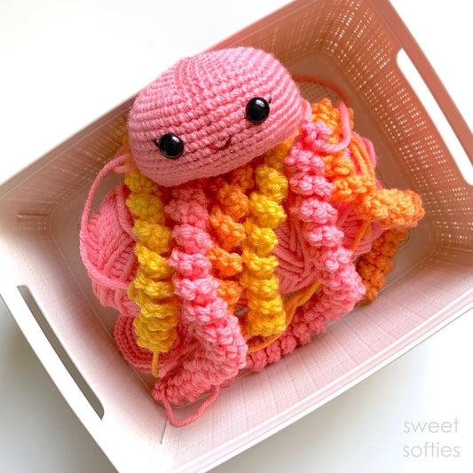 Mini Jellyfish Crochet PDF Pattern