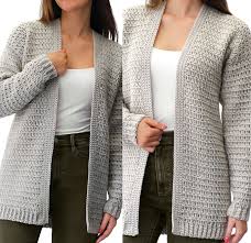 Classic Crochet Cardigan PDF Pattern